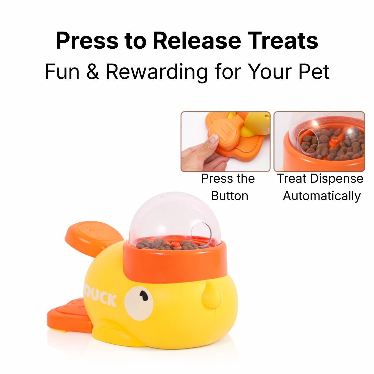 Interactive Treat Puzzle Toy for Cats & Dogs – Slow Feeder & IQ Training Toy