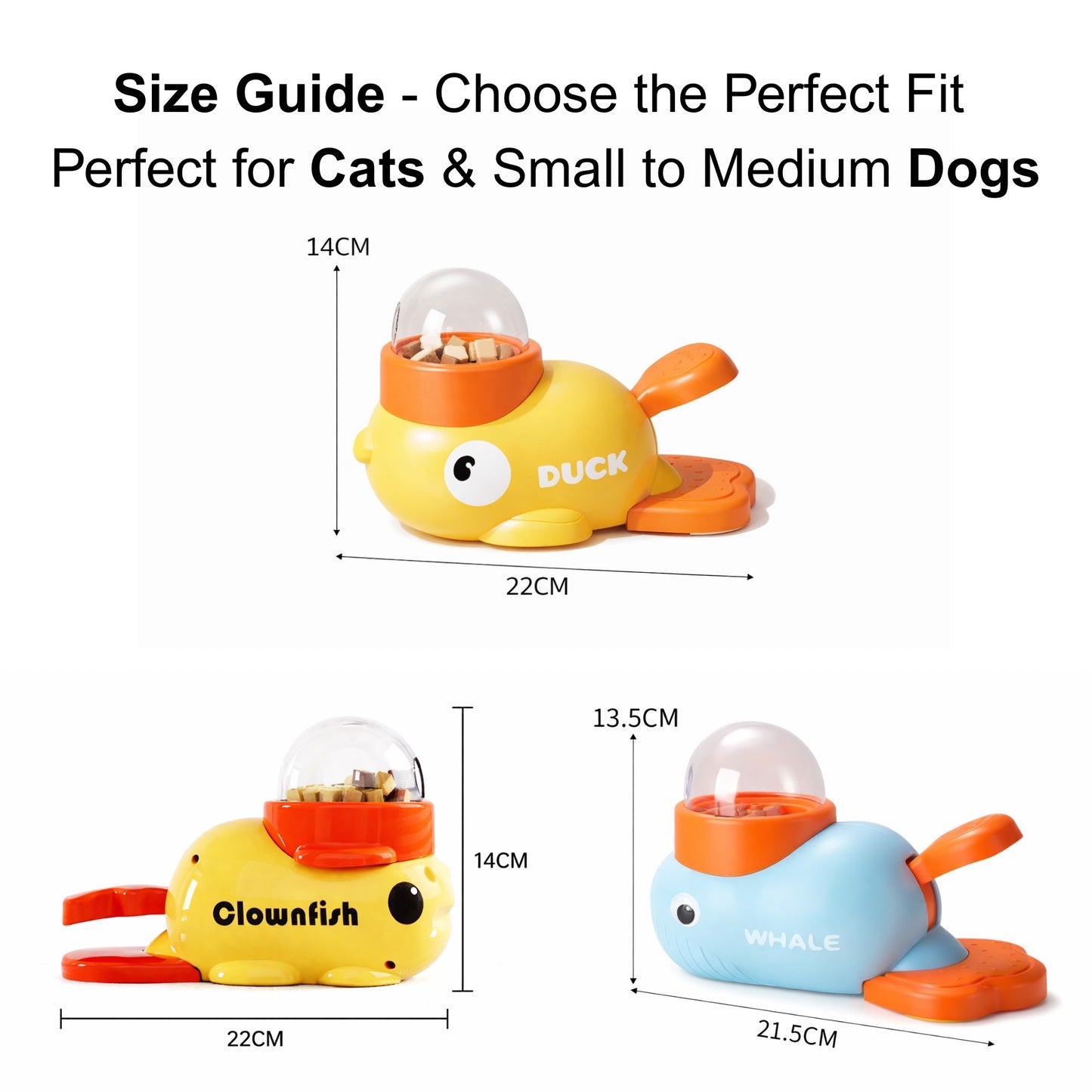 Interactive Treat Puzzle Toy for Cats & Dogs – Slow Feeder & IQ Training Toy