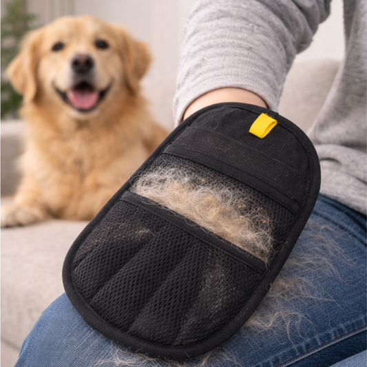 Pet Hair Remover Glove – One Wipe Removes Dog & Cat Hair